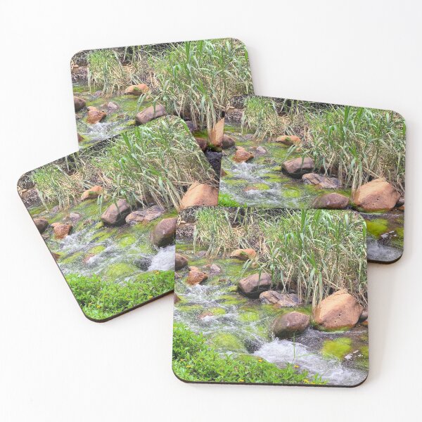 Item preview, Green Stream - Garden at Mavis's Kitchen near Mount Warning designed and sold by TonyCrehan.