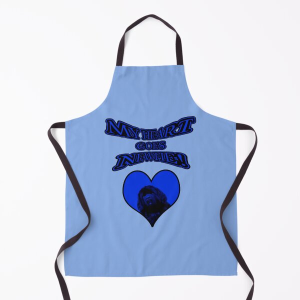 Item preview, My Heart Goes Newfie Blue Heart designed and sold by Moonyflower.