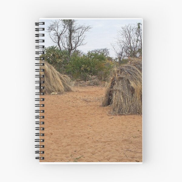 Aperçu de l'œuvre Maisons de Bushman, Namibie créée et vendue par Margaret Hyde.