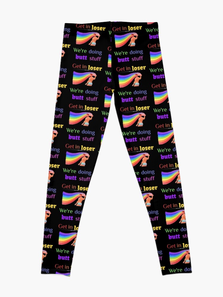 Whenever I'm silent I'm either thinking or trying to fart Leggings for  Sale by HappyHodophile