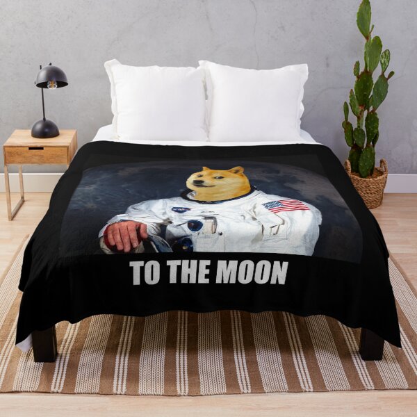 Item preview, DOGE COIN TO THE MOON designed and sold by Sticky Designs.