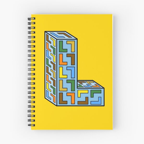 Item preview, Letter L (blue) designed and sold by artfulnotebook.