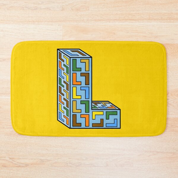 Item preview, Letter L (blue) designed and sold by artfulnotebook.