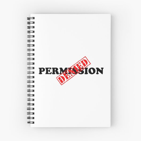 Item preview, PERMISSION DENIED designed and sold by DomGDesign.