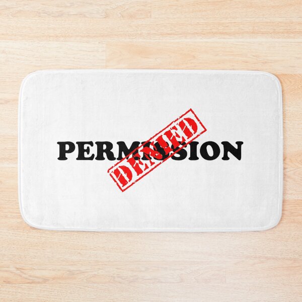 Item preview, PERMISSION DENIED designed and sold by DomGDesign.