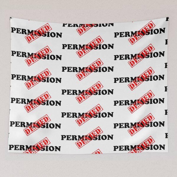 Item preview, PERMISSION DENIED designed and sold by DomGDesign.