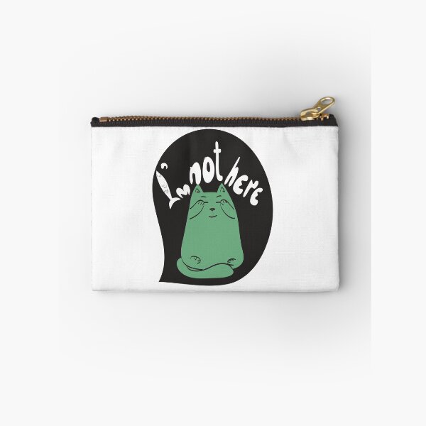 Item preview, Silly green cat hiding designed and sold by Stehler.