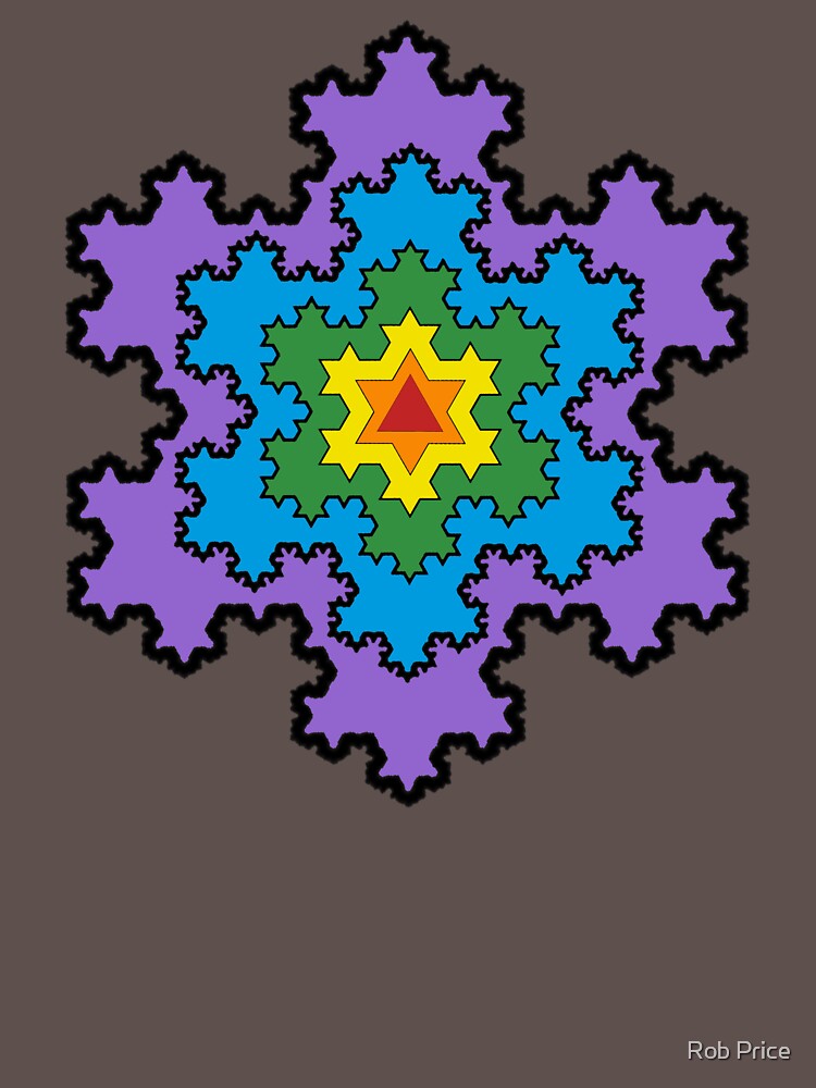 The Koch Snowflake by wanungara
