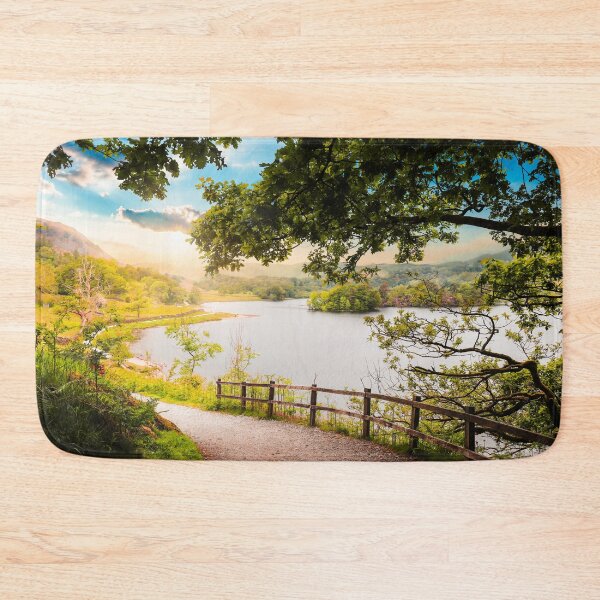 Item preview, Sunrise over Rydal Water Lake District Landscape designed and sold by RossWilson12.