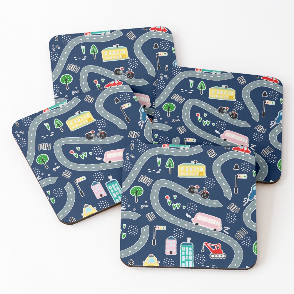 Item preview, Coasters (Set of 4) designed and sold by MarcSabuncu.