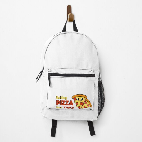 Item preview, Eating Pizza for Two || Cute Cartoon Pizza designed and sold by cookingwithten.