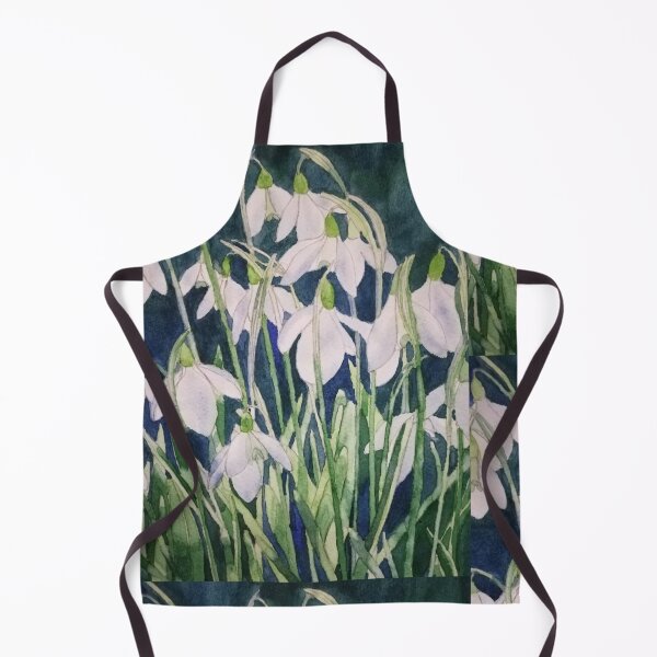 Item preview, Snowdrops watercolour painting  designed and sold by esvb.