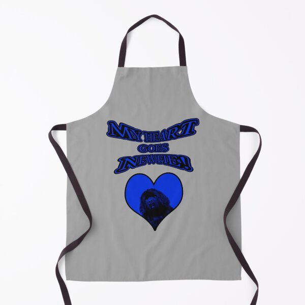 Item preview, My Heart Goes Newfie Blue Heart designed and sold by Moonyflower.