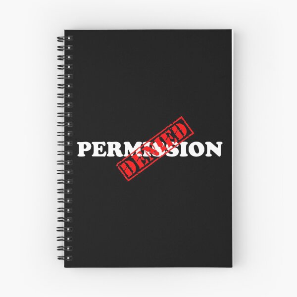 Item preview, PERMISSION DENIED designed and sold by DomGDesign.
