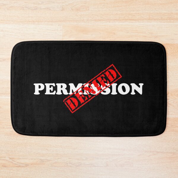 Item preview, PERMISSION DENIED designed and sold by DomGDesign.