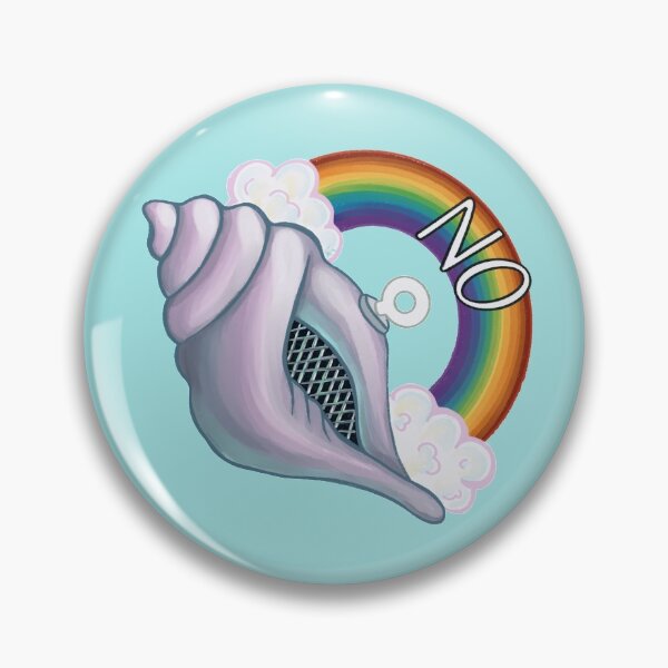 Item preview, Magic Conch Shell No Rainbow  designed and sold by GoodEggDoodles.