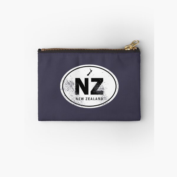 Item preview, Distressed New Zealand Country Code designed and sold by CustomTravelArt.