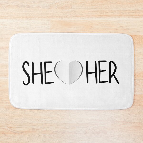Item preview, She loves her. Paper heart. White. ❤️ designed and sold by Tee702.