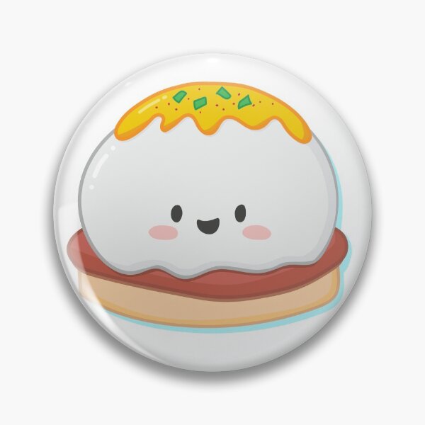 Item preview, Cute Happy Eggs Benedict Breakfast designed and sold by ceceandash.