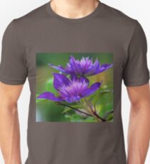 Clematis Blossoms Unisex T-Shirt