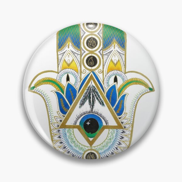 Artikelvorschau, Embleme Hamsa Hand entworfen und verkauft von simmyghatt.