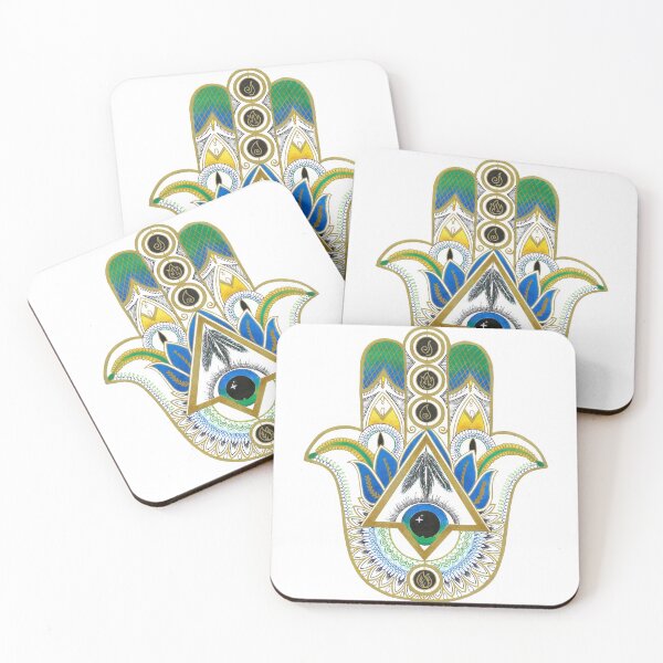 Artikelvorschau, Embleme Hamsa Hand entworfen und verkauft von simmyghatt.