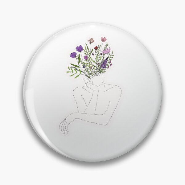 Artikelvorschau, Blume Lineart entworfen und verkauft von BeInStickers.