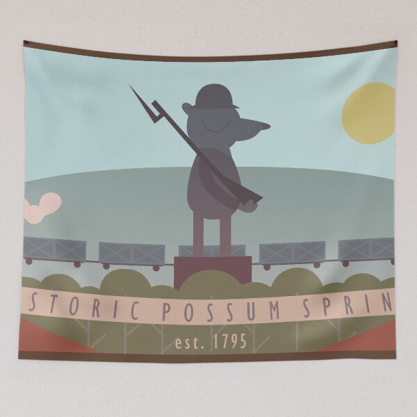 Item preview, Historic possum springs designed and sold by Skullman777.
