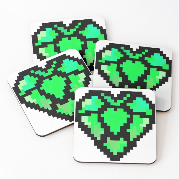 Item preview, Gemheart pixelated designed and sold by MaryAreWe.