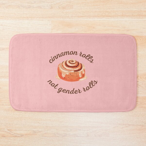 Item preview, cinnamon rolls not gender rolls pink designed and sold by smokelikeagirl.