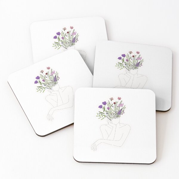 Artikelvorschau, Blume Lineart entworfen und verkauft von BeInStickers.