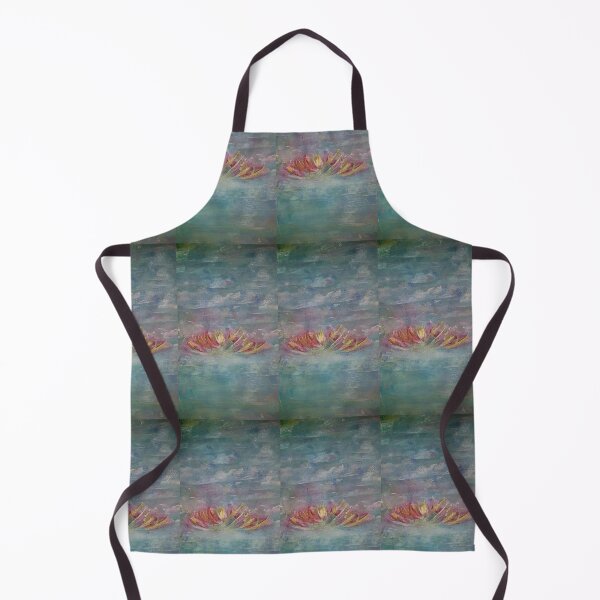 Item preview, Claude Monet style water lilies designed and sold by Rebecca Anna Aerni.