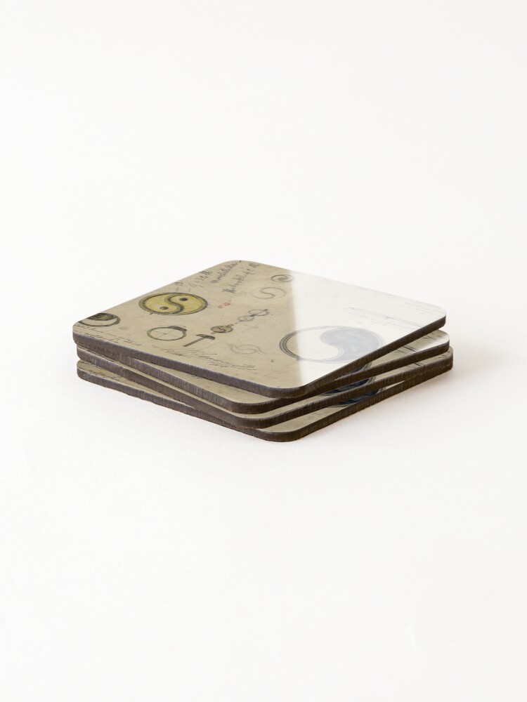 Thumbnail 4 of 5, Coasters (Set of 4), Universal Notes designed and sold by drpendleton.