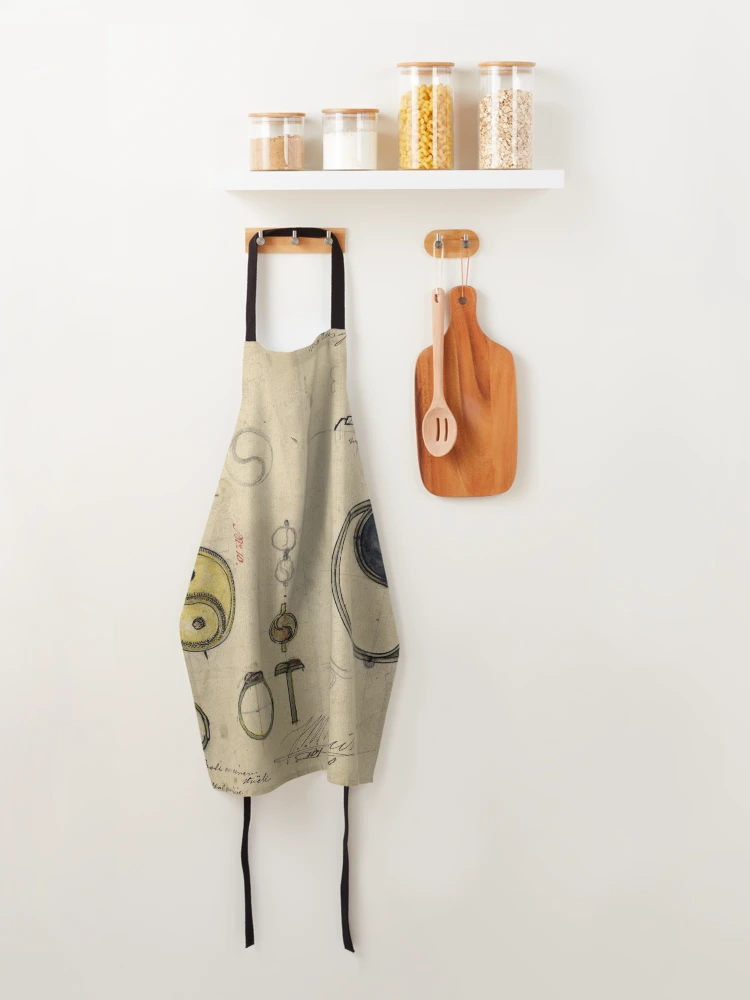 Thumbnail 4 of 6, Apron, Universal Notes designed and sold by drpendleton.