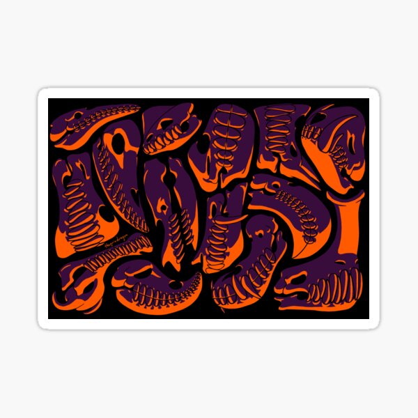 Spooky Skulls Sticker