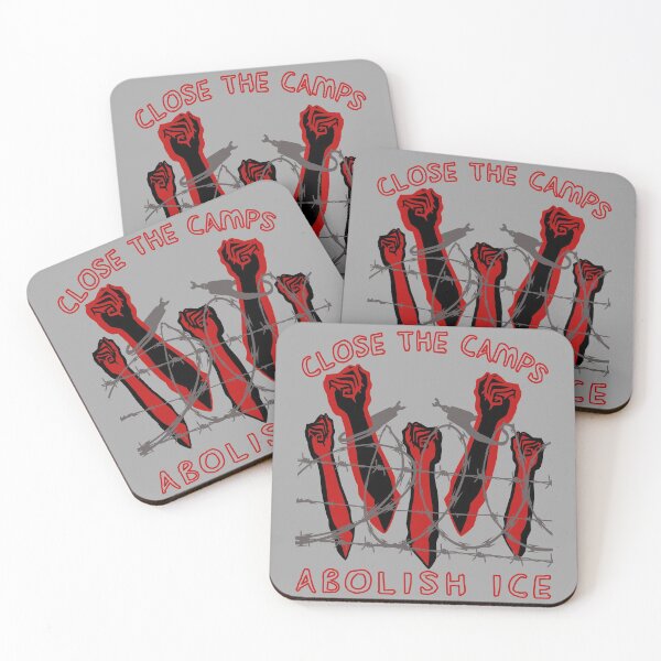 Item preview, Close The Camps, Abolish ICE - Immigration, Human Rights, Leftist designed and sold by SpaceDogLaika.