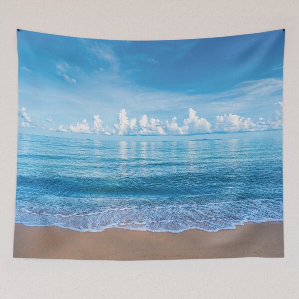Item preview, fantastic view in a golden sand beach  designed and sold by kikinafashion.