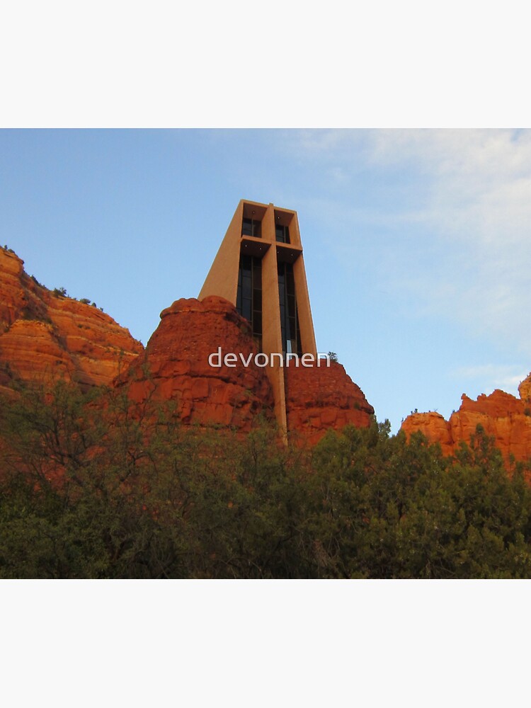 Pegatina for Sale con la obra La Capilla de la Santa Cruz Sedona