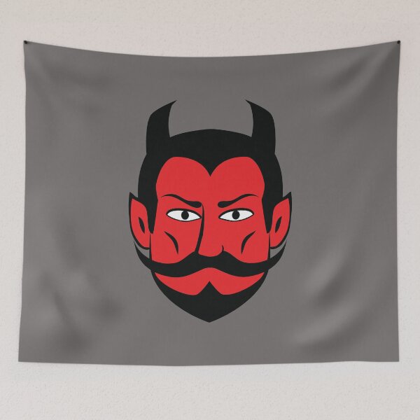 Item preview, Red Devil Face designed and sold by baggss.