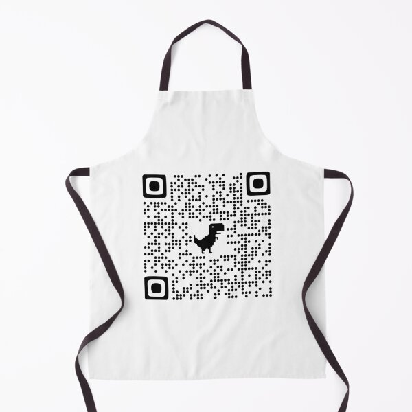 Item preview, Rick Roll QR Code - Cute Chrome Dinosaur Version designed and sold by Dator.