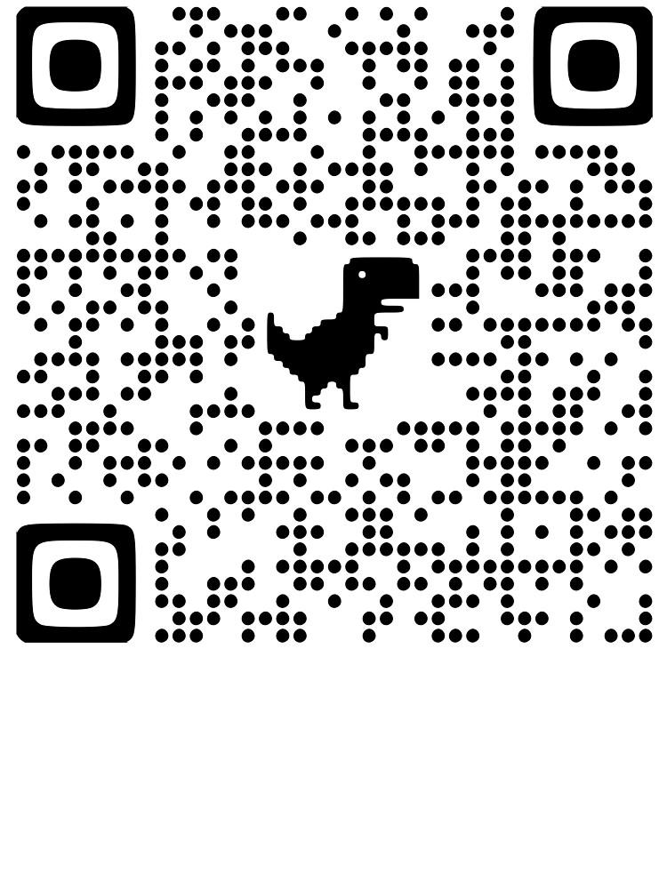 Rick Roll QR Code - Cute Chrome Dinosaur Version Baby One-Piece for Sale  by Dator
