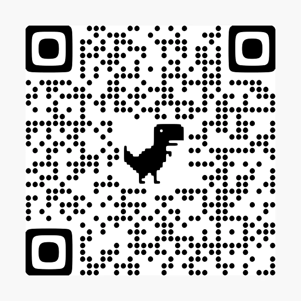 Is there a way to remove dinosaur from google qr code? - Google Chrome  Community
