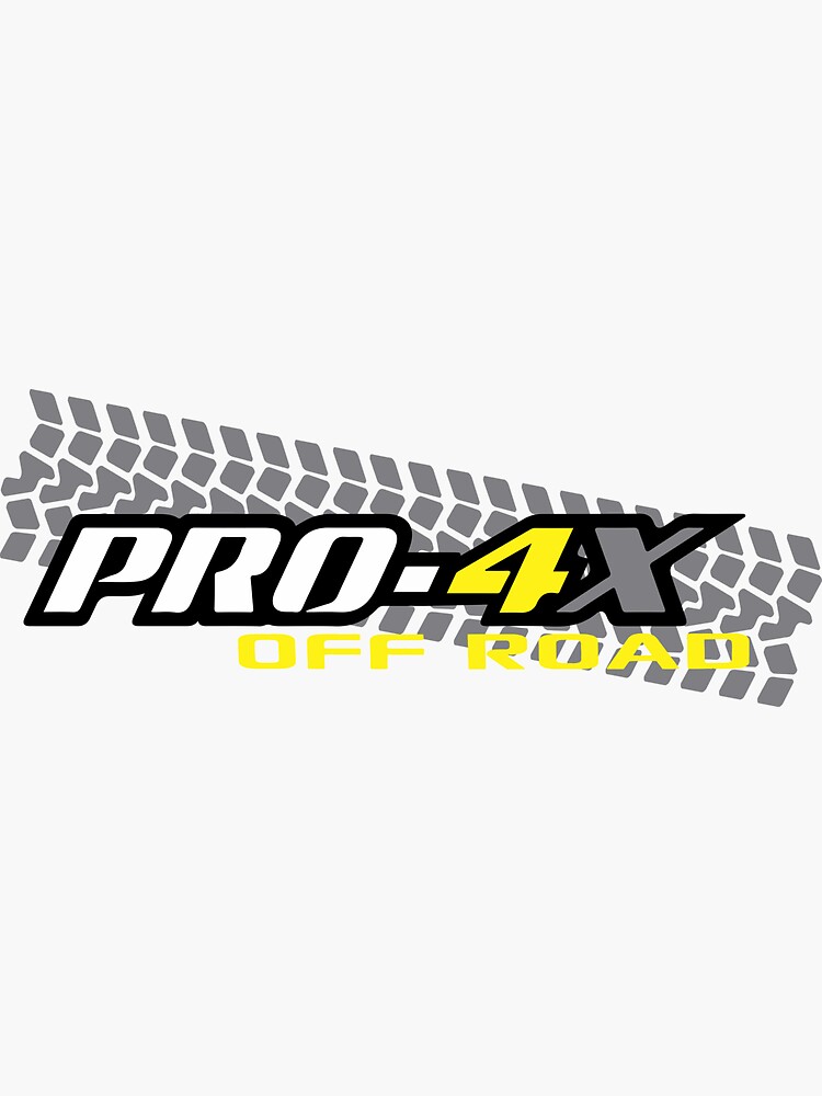 Nissan Pro 4x Sticker For Sale By Apneahunter Redbubble 