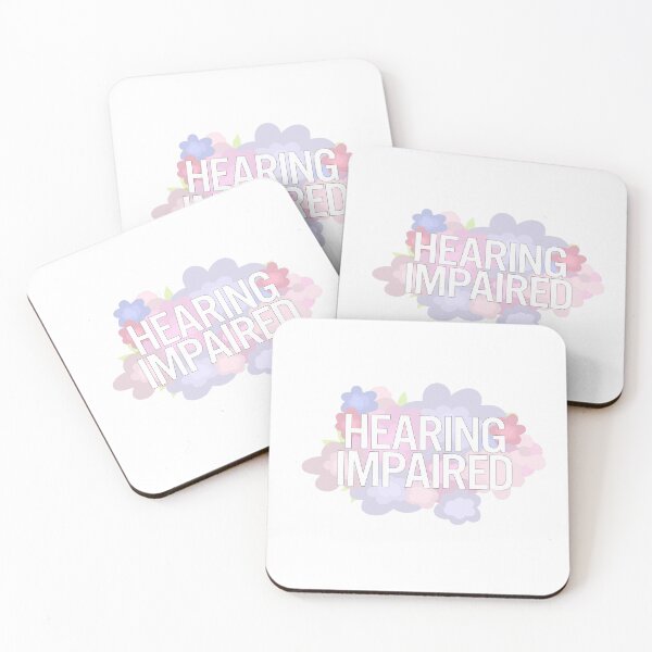 Item preview, Floral Hearing Impaired designed and sold by kayleeoconnor.
