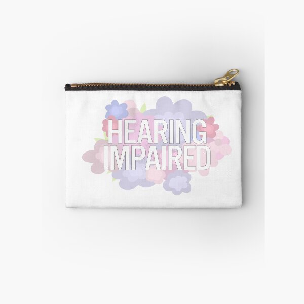 Item preview, Floral Hearing Impaired designed and sold by kayleeoconnor.