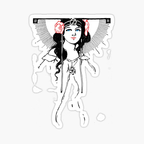 Copy of Ozma of Oz in Color Sticker