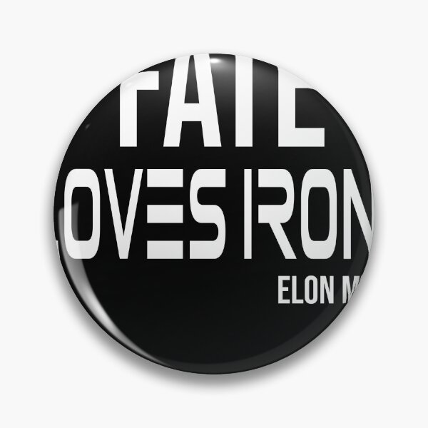Item preview, Fate Loves Irony elon musk quote designed and sold by Dream Imagine Create ..
