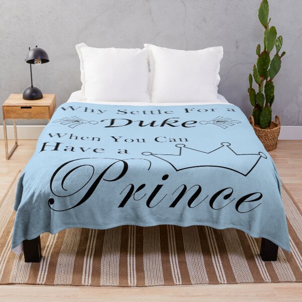 Item preview, Bridgerton "Why settle for a duke when you can have a prince?" designed and sold by VintageBabes.