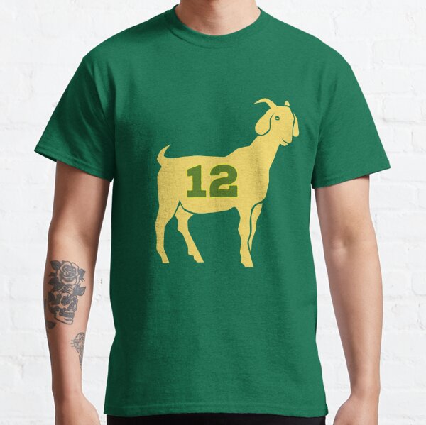 : Official Goat Gear - Goat 12 - Vintage Brady T-Shirt (Small)  Navy Blue Heather : Sports & Outdoors