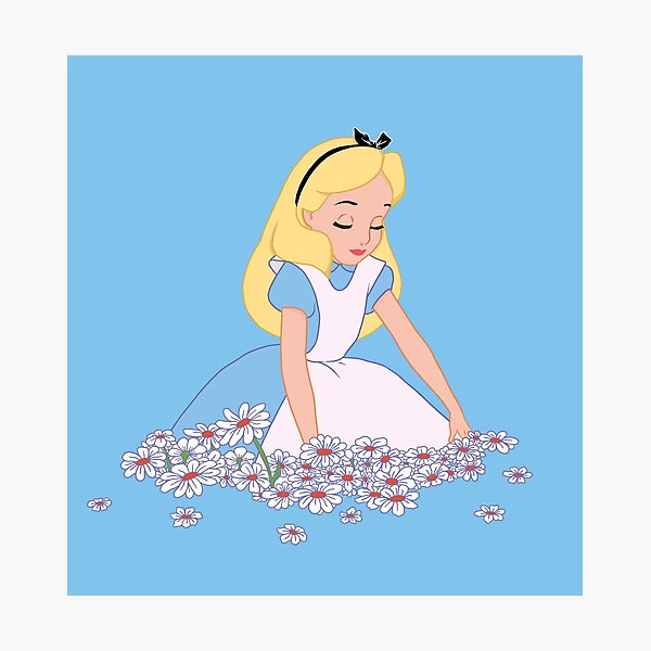 Alice in wonderland Photographic Print